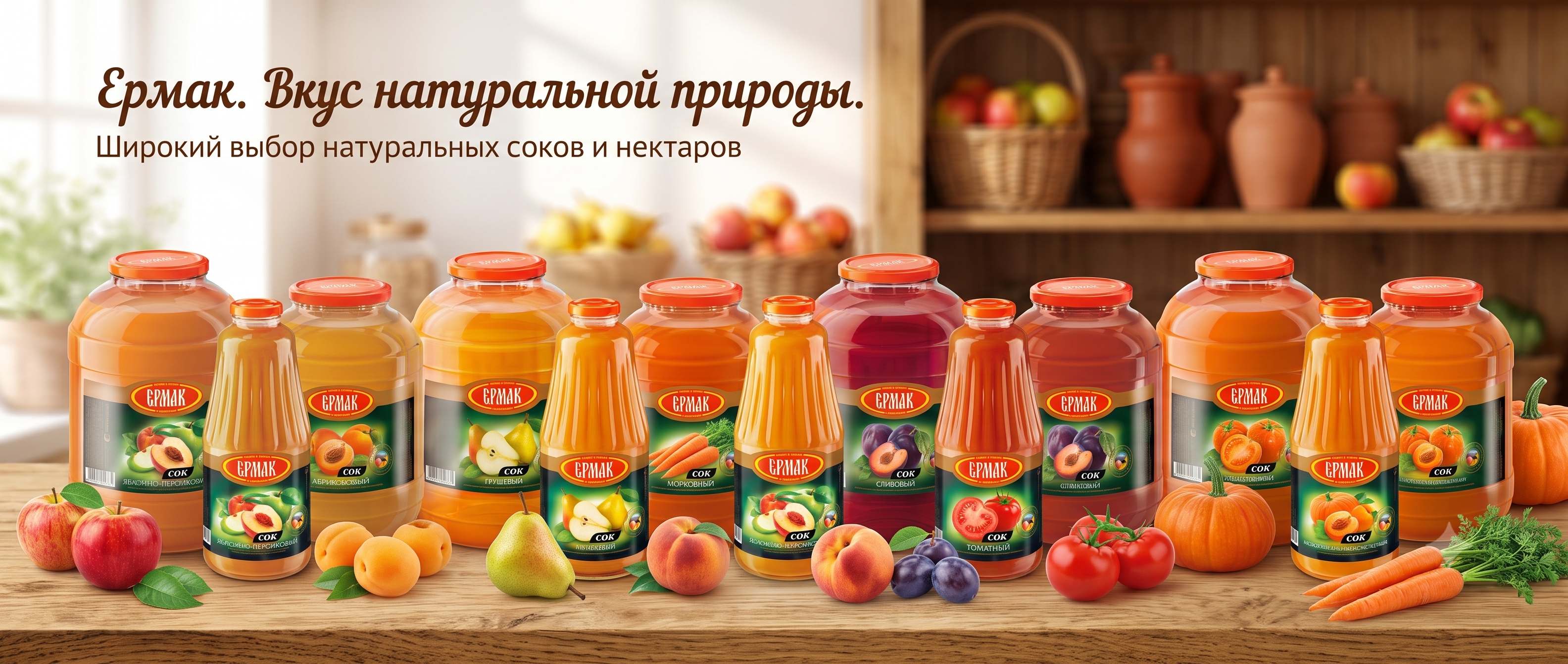 Ермак — Соки