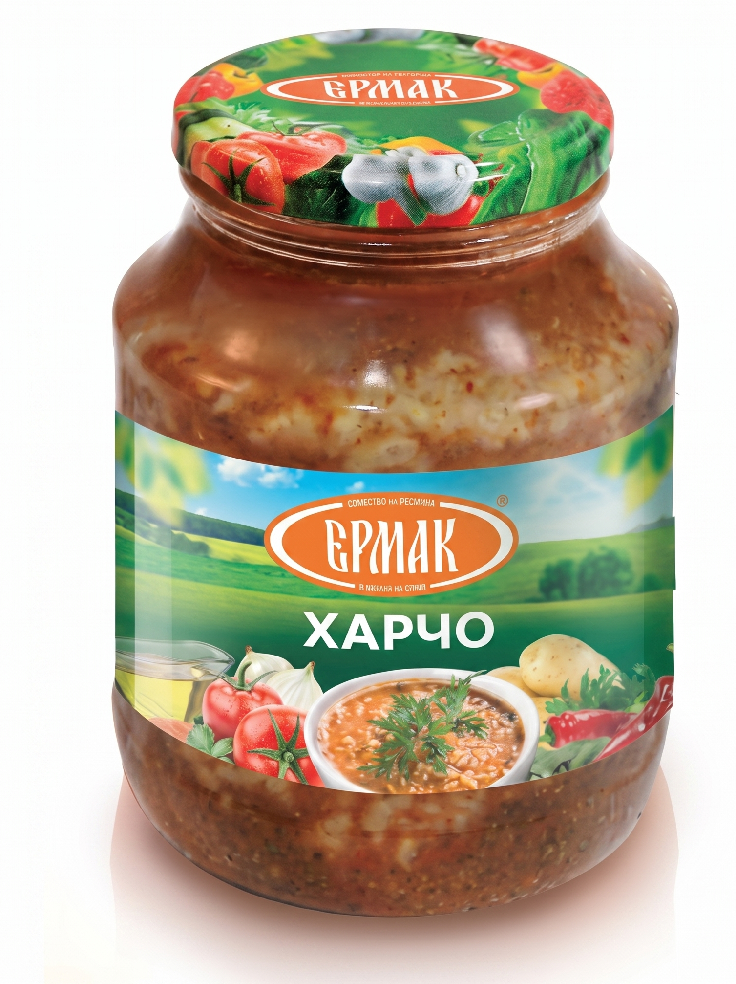 Повидло «Харчо» — банка и ведро Ермак