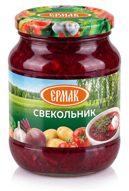 Повидло «Свекольник» — банка и ведро Ермак