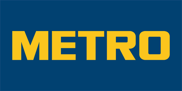 Логотип сети METRO
